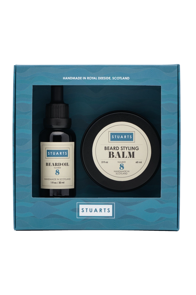 Beard Oil & Beard Balm No. 8 Twin Pack