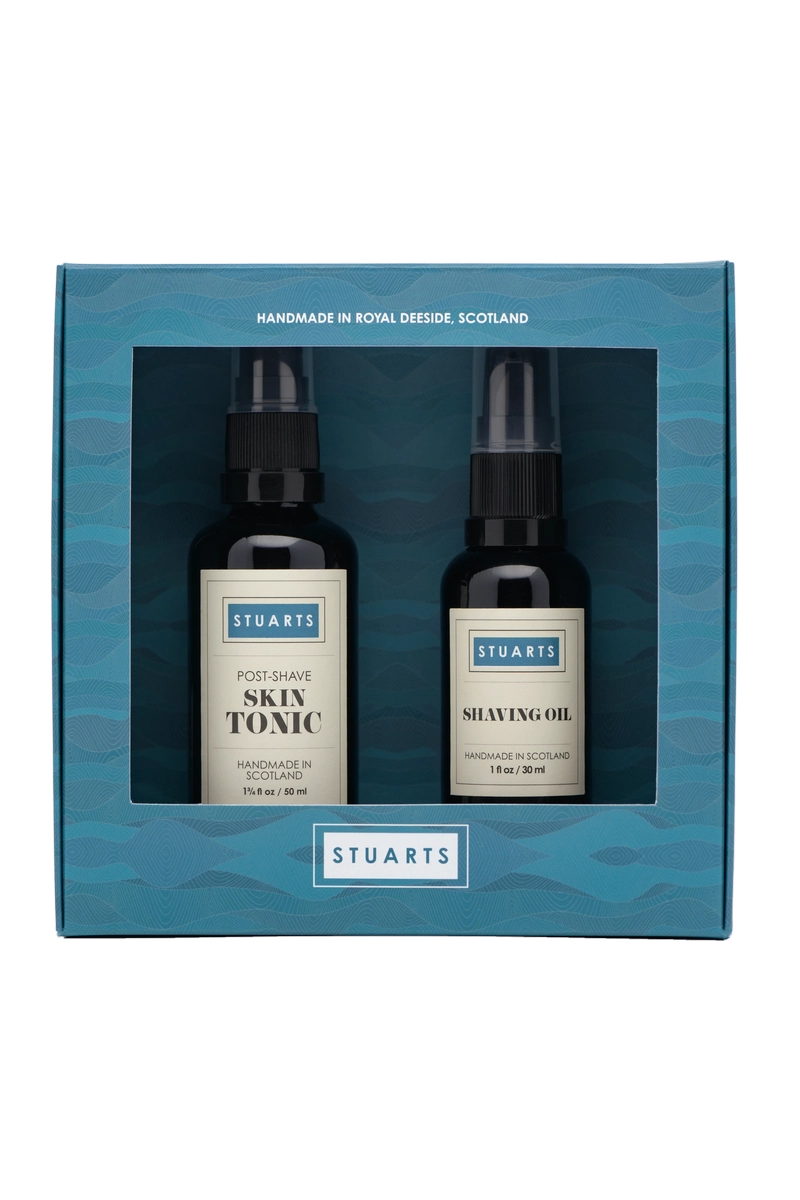 Post Shave Skin Tonic & Shaving Oil Twin Pack