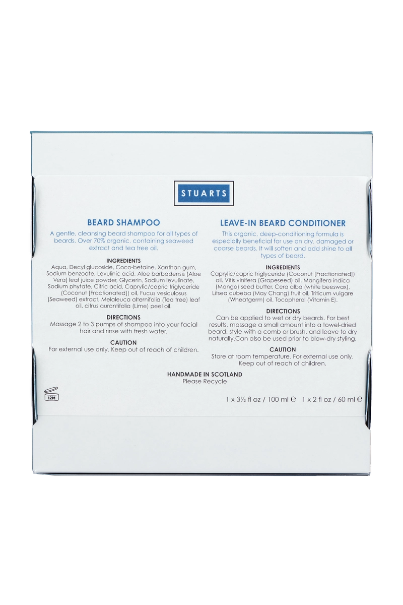 Beard Shampoo & Beard Conditioner Twin Pack