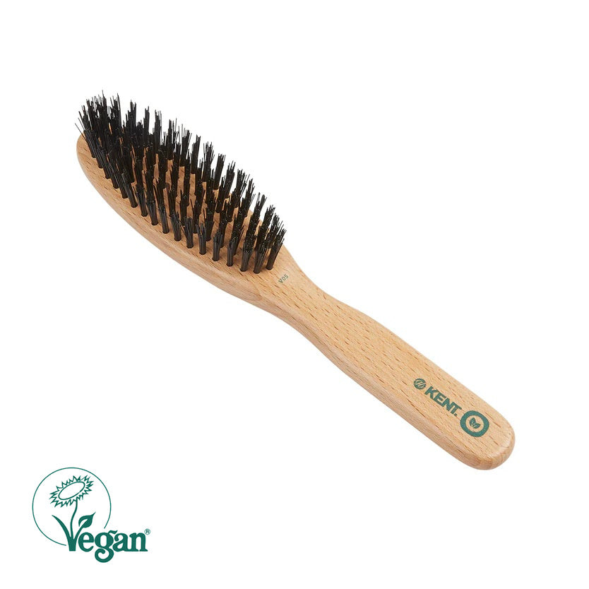 Narrow Oval Vegan Bristle Hairbrush