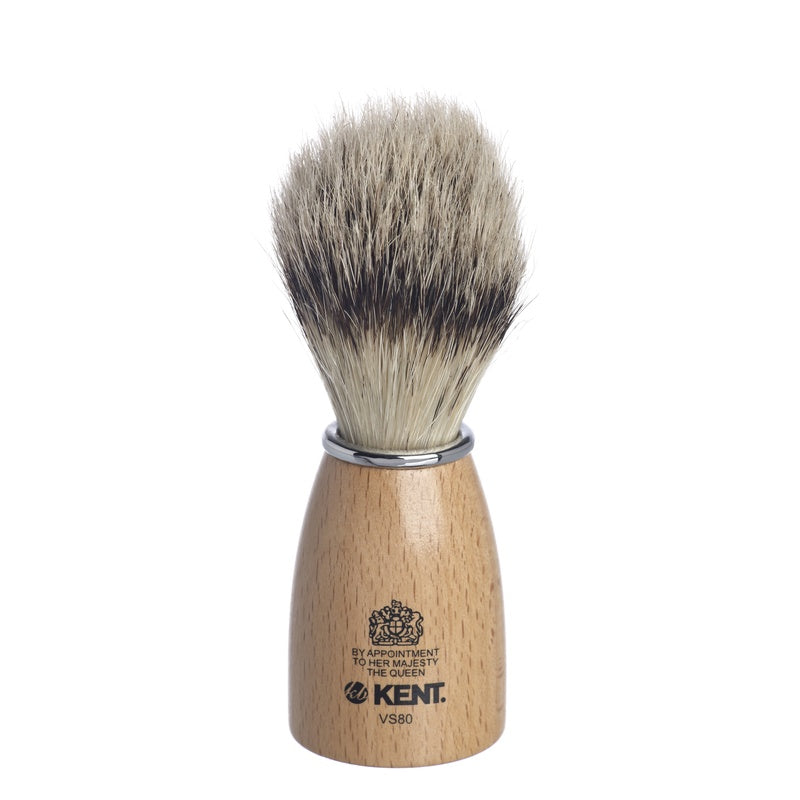 Small Wooden Socket Badger Effect Bristle Shaving Brush