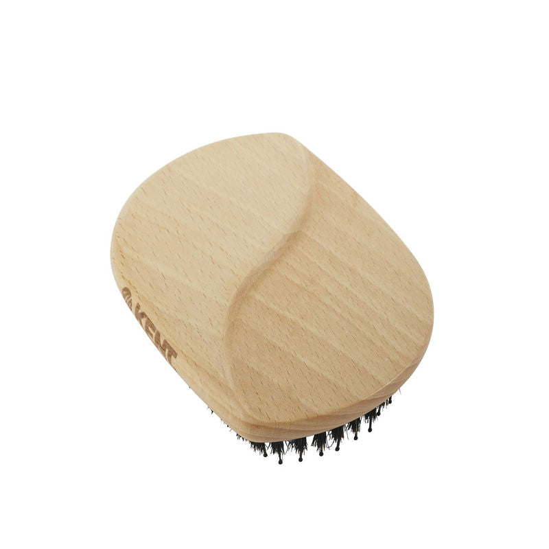 PURE FLOW BRISTLE NYLON MIX MILITARY-STYLE HAIR/BEARD BRUSH