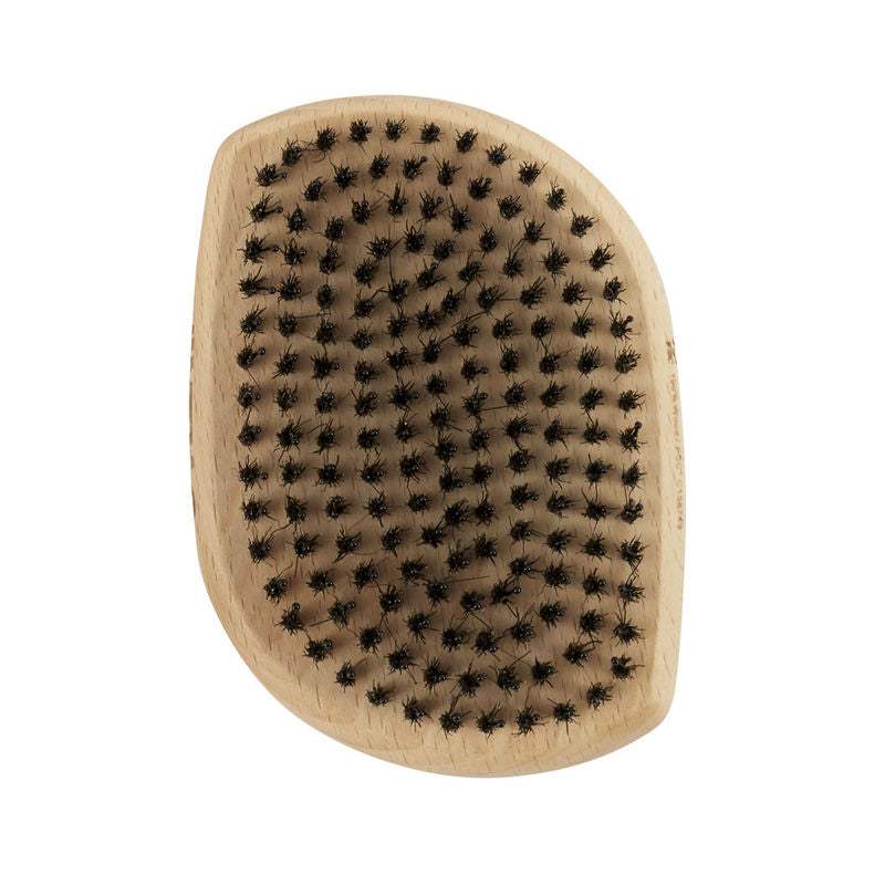 PURE FLOW BRISTLE NYLON MIX MILITARY-STYLE HAIR/BEARD BRUSH